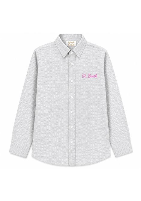 Camicia con stampa  Vado a ruba SAINT BARTH | BRIG006 MINI BRIGITTE EMBRT03091L SEERSUCKER STRIPES VADO